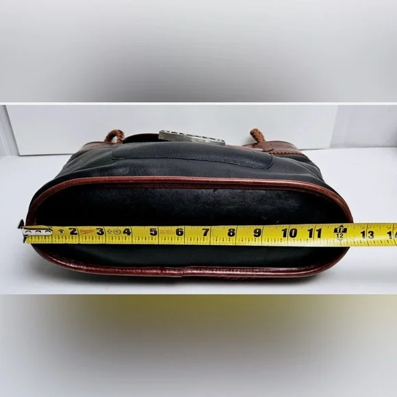 Brighton Black and Brown Tote Bag - Picture 15 of 16